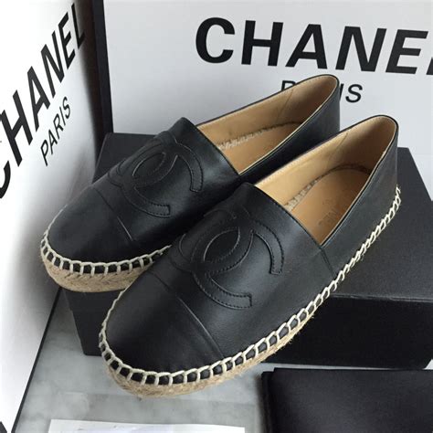 chanel espadrilles fake and real|authentic chanel espadrilles.